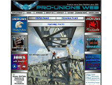 Tablet Screenshot of pro-unionsweb.com